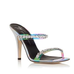 Giuseppe Zanotti jeweled sandal 100mm New without box
